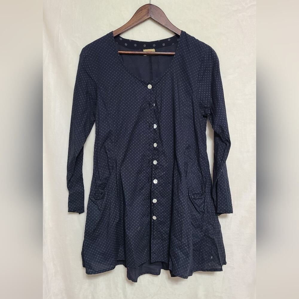 Tulip Navy Blue Tunic Size S